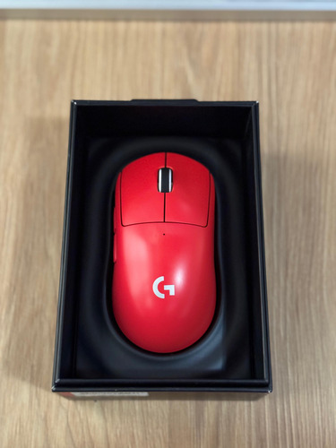 Mouse Logitech Gpro X Superlight Rojo