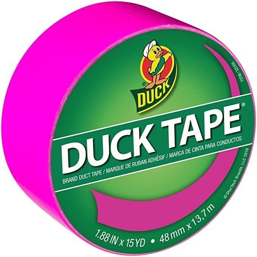 Duck Brand  Cinta Adhesiva De Color, 1.88b Pulgadas P.