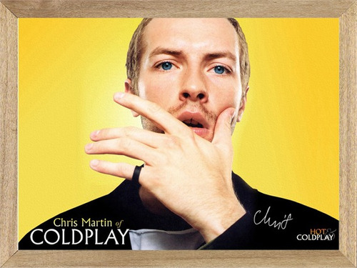 Coldplay , Cuadro, Poster, Musica, Foto         M431