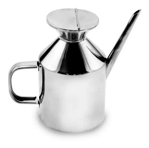 Jarra De Óleo Azeite Aço Inox 625 Ml