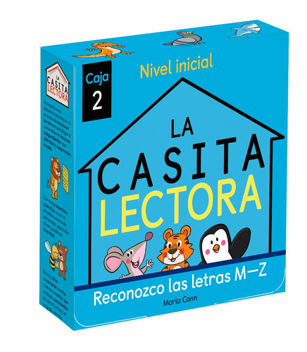 La casita lectora nivel 2: ¡Aprender a leer puede ser divertido!, de Varios autores. Serie Beascoa Editorial Beascoa, tapa dura en español, 2022