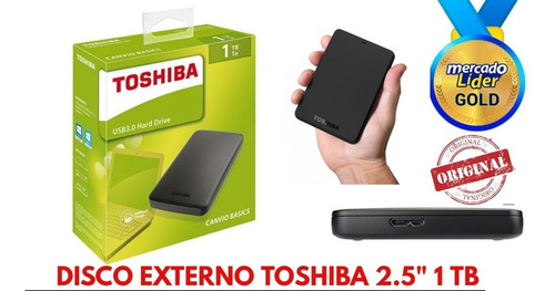 Imagen 4 de 10 de Disco Externo Toshiba Usb 3.2, 1tb, 2tb, 4tb Nuevos, Sellado