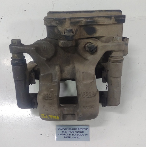 Caliper Tras Der Eléctrico Chevrolet Silverado 3.0 2021 