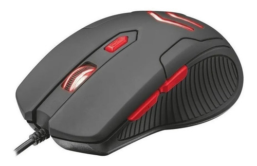 Imagem 4 de 4 de Kit Mouse E Mouse Pad Gamer Ziva 3000 Dpi & Mousepad - Trust