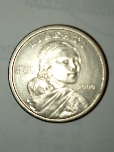 One Dollar Sacawenea. 2000 Seri D 