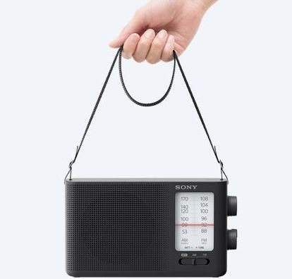 Radio Portatil Sony Am Fm Alta Potencia Pilas Hasta 400 Hs