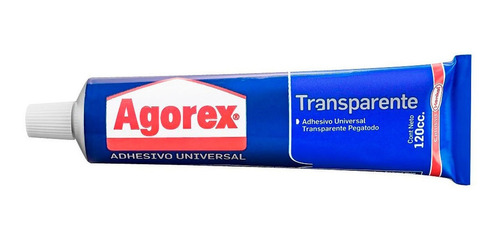 Pegamento Adhesivo De Contacto Transparente Agorex 120 Ml