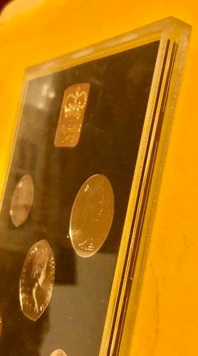 Set 6 Monedas 1971 Inglaterra Ynorte Irlanda Sistema Décimal (Usado)