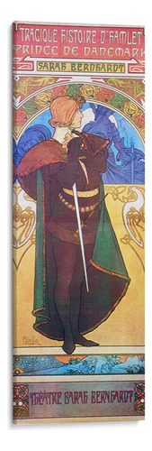 Canvas Lab Cuadro Hamlet - I 30x90, Alfons Mucha