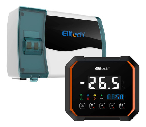 Quadro De Comando Elitech Ls-200 Para Câmara Fria 3hp 220v