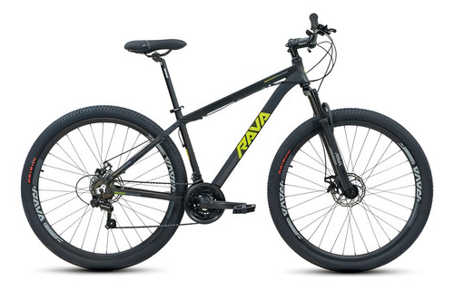 Bicicleta Rava Pressure 21v 29 X17 Preto/verde Tamanho do quadro 17