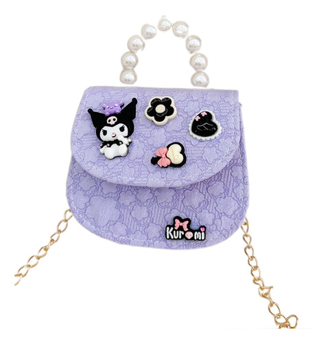 Nuevo Bolso De La Princesita Kuromi, Lindo Bolso De Perlas