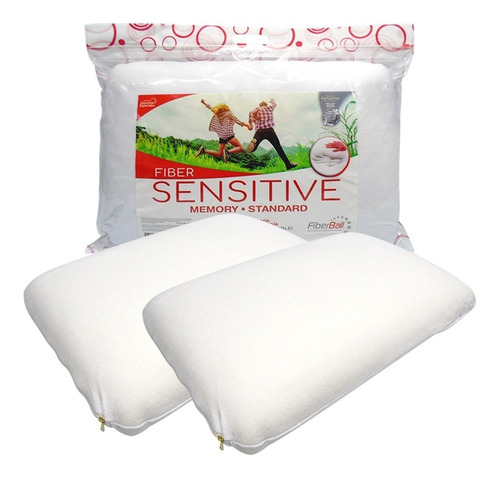 Almohada Viscoelastica Inteligente Termosensible X 2 Unidad