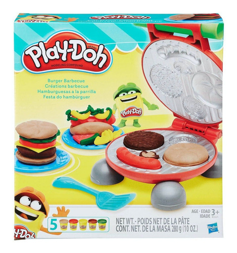 Play Doh Kitchen Creations Festa Dos Hamburguers B5521