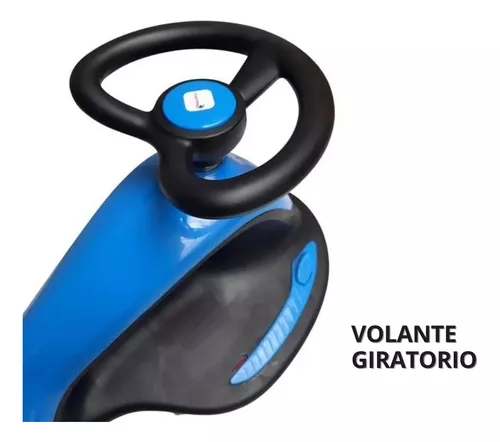 Carrinho Rolimã Eletrico 12v Infantil Giro Car Volante Drift