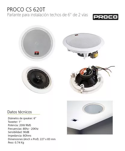 Proco VS 15T Parlante Pasivo