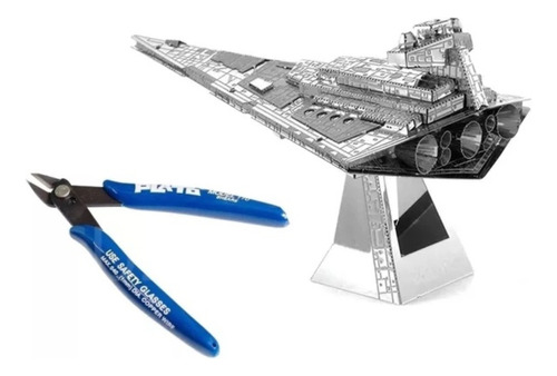 Pack Rompecabezas Metal 3d Nave Destroyer Star Wars +alicate