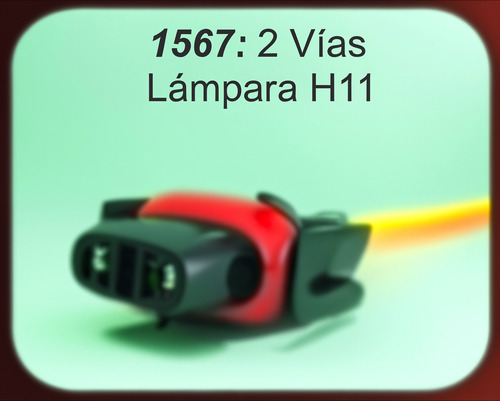 Ficha Para Lámpara H9 H11 H16
