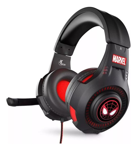Audífonos Cableados Edición Spider-man Xtech Con Micrófono