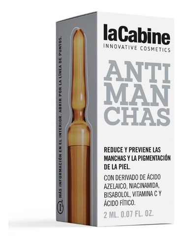 Ampollas Anti-manchas 1 X 2ml