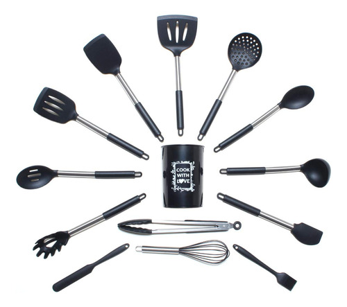 Cocina Amor 14 Repuesto. Juego Utensilio Silicona 446 °f