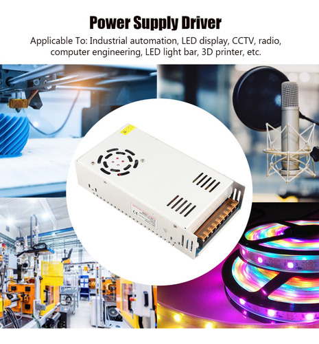 Fuente Conmutada 12v50a 600w Eliminador Transformador Driver