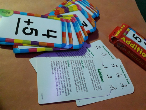 Pack Cartas Suma Y Resta Trend Enterprises 0-12 Para Niños (Usado)