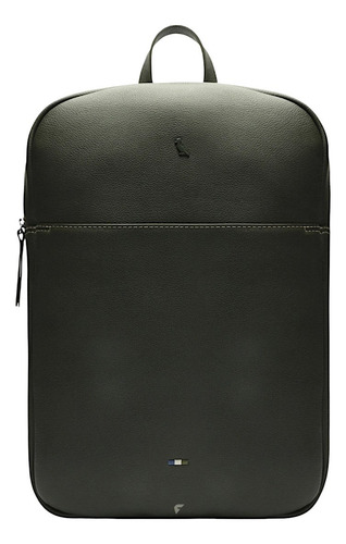 Mochila Reserva Parma Unissex 15 Litros Confortável Casual Cor Cinza-escuro Desenho Do Tecido Liso