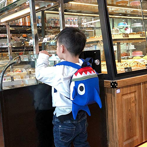 Mochila De Seguridad Para Niños Con Correa De Arnés, Azul. Color Azul