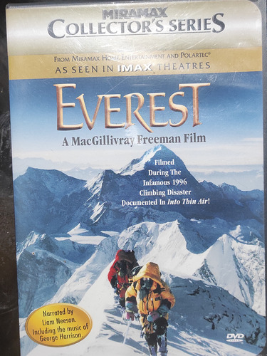 Everest Dvd Película Original Miramax Film