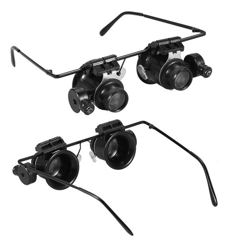 Lupa Para Reloj, Joyero, Gafas, Reparación De Lentes, Luz Le