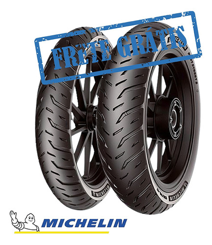 Par Pneu Michelin Sc Titan Fan Fazr 150 160 80/100 100/90-18
