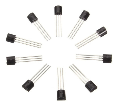 10 X Transistor Pnp Bc327-40 5v 500ma To-92 327 Bc327