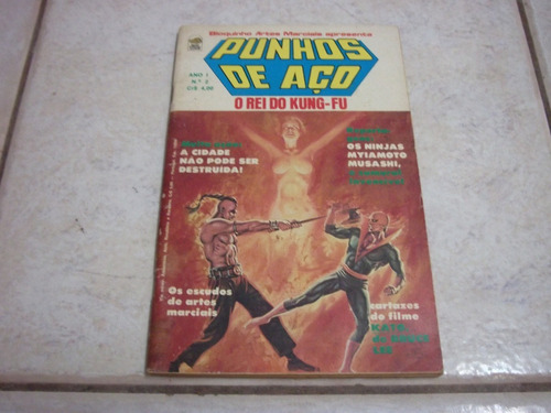 Punhos De Aço Nº 2 - Bloch - Anos 70 - O Rei Do Kung-fu (Usado)