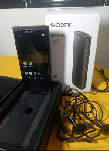Sony Walkman Nw Zx505 Alta Resol Hihes Android Dac Novinho Preto (Usado)