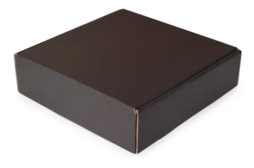 comprar 20 Mailbox 26x26x7 Caja De Envios Carton Color Negro
