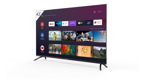 Imagen 2 de 3 de Televisor Smartv Aiwa 43 Pulgadas Android Tv