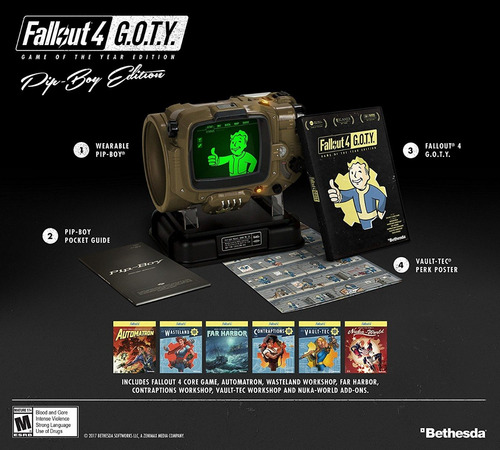 Fallout 4 Goty Pipboy Edition Pc Game Nuevo