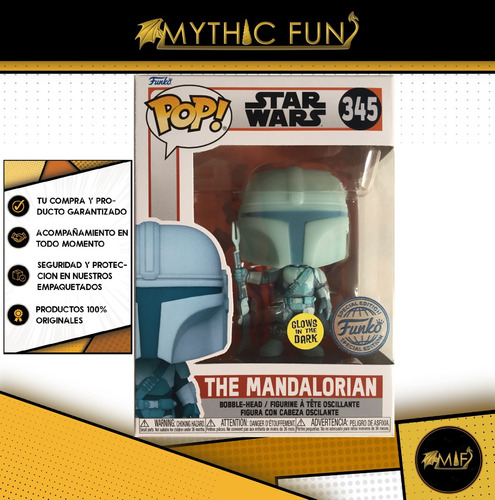 Funko Pop Star Wars - The Mandalorian 345 Special Edition