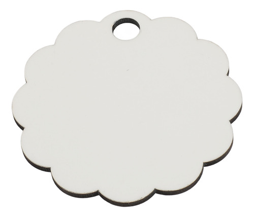 Placas De Identificación Por Sublimación Inacabadas, 30 Unid