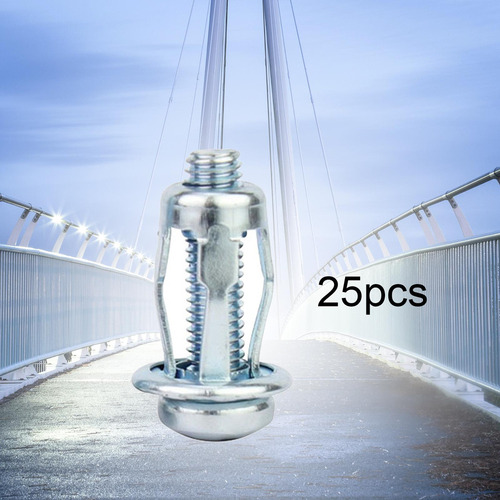 25 Piezas Tuercas Jack For Anclajes De Tornillo Duraderos