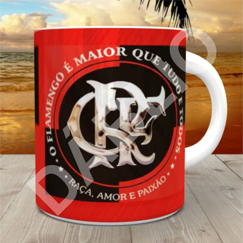 7 Artes Flamengo Para Caneca Sublimação