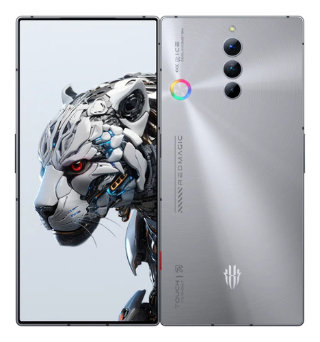 Zte Nubia Red Magic 8s Pro Dual Sim 512 Gb Platinum 16 Gb Ram Gaming Smartphone Qualcomm Snapdragon 8 Gen 2 (4 Nm) Gaming Celular Gatillos Telefono