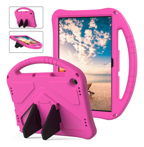 Carcasa De Eva Rosa Tablet Para Samsung Galaxy A9 Plus