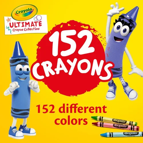 Crayola Ultimate Crayon Box Collection (152ct), Granel...