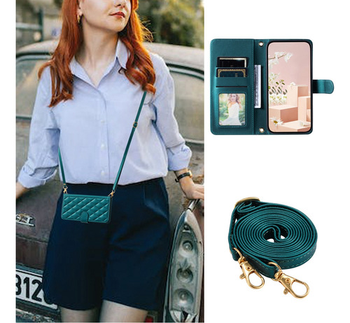 Funda De Teléfono Tipo Cartera For Oppo A78 A58 A79 A38 A98