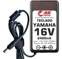Comprar Fonte Dc 16v 2.4a Pra Teclados Yamaha Pa-300 Psrs710