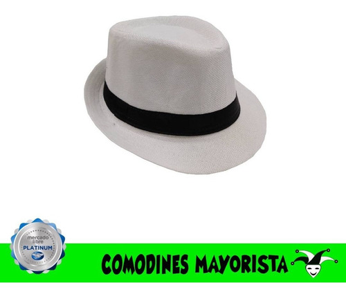 Imagen 6 de 7 de Capelinas Gacho Sombrero Dama Hombre Verano Mm4499