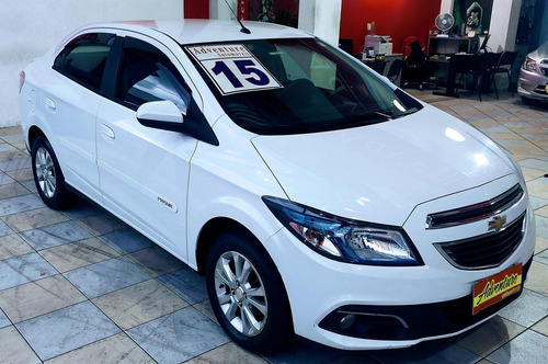 Imagem 4 de 14 de Chevrolet Prisma 1.4ano:2015 Branco Flex Completo