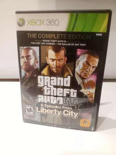 Game Grand Theft Auto: Episodes From Liberty City - XBOX 360 em